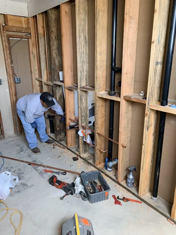 Commercial rough-in plumbing for Water Heater Replacement in Finleyville